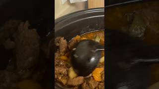 Beef stew in a crockpot [upl. by Pitt508]