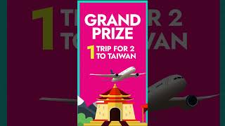 WIN A TRIP TO TAIWAN 🛫🇹🇼 TriptoTaiwan HCGBathroomFixtures HCGFlushandFly HCGPhilippines [upl. by Melas]