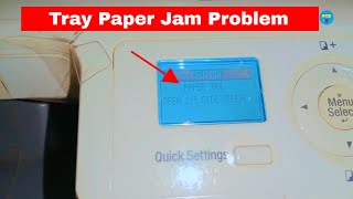 Konica Minolta 164 Bypass Tray Paper Jam Problem Solve [upl. by Harneen]