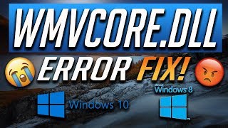 Fix WMVCoreDLL is Missing From Your Computer 2024 [upl. by Enelyaj696]