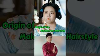 Origin of the Maidservant Hairstyle chinaculture learnchinese hairstyle hair chinesehistory [upl. by Enialed]