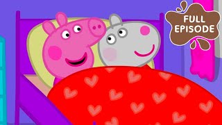 Peppa Pig Goes To A Sleepover  Kids TV And Stories [upl. by Bloch]