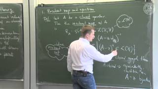 Spectra and perturbation theory  L08  Frederic Schuller [upl. by Gere]