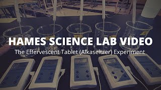 Effervescent Tablet Alkaseltzer Experiment [upl. by Vale628]