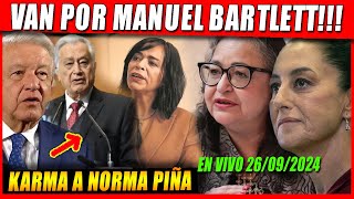 URGENTE SE SEPA VAN POR MANUEL BARTLETT FUERTE LO QUE DESTAPO AMLO EN LA MAÑANERA [upl. by Ehcropal]