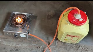 How to make mini biogas plant at home How to make a biogas dijester  🔥🔥🔥 [upl. by Cherilynn]