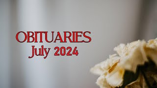 OBITUARIES NEWS FOR THE MONTH OF JULY 2024  IBPS  CURRENT AFFAIRS  DPLabs [upl. by Ataeb]