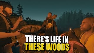 Theres LIFE In These Woods The Forest Hard Mode Survival 9 [upl. by Letti]