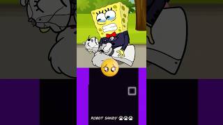 Poor SpongeBob and Sandy 3 😟😥😭😭😭  duckygames7540  Bouncing Square spongebob [upl. by Allanson]