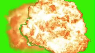 nuclear explosion green screen [upl. by Aihsoek99]