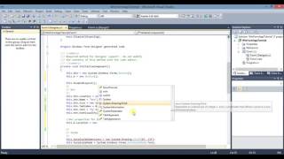 02  Steps For Adding Button programmatically in WinForm C VS2010 Urdu  Hindi [upl. by Nnairahs]