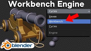 How to use Blenders Workbench Engine Tutorial [upl. by Aira]