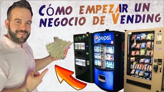 Cómo iniciar un negocio de Máquinas Expendedoras o Vending Machines en el 2023 [upl. by Aihsital154]