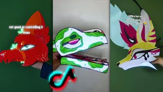 😱THE AMAZING Paper Dragon 🔥Puppet TikTok Compilation 30 [upl. by Patricio212]