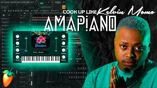 How To Make Soulful Amapiano Using Pandora VST 2023  Kelvin Momo CookUp [upl. by Zurheide]