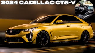 HUGE NEWS  2024 cadillac CTV 5 Redesign Unveiled  prepare to Be Amazed [upl. by Anayet]