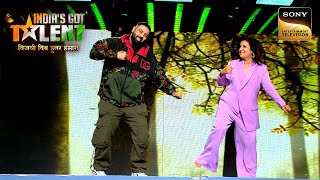 Chaiyya Chaiyya पर Badshah और Farah ने लगाए ज़ोरदार ठुमके  India’s Got Talent 10  Full Episode [upl. by Jeno]