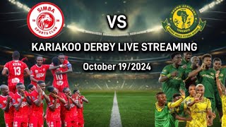 Simba SC VS YANGA live second half [upl. by Sldney]