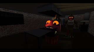 Fnaf movie  Carl death scene roblox [upl. by Elbas]