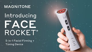 Introducing MAGNITONE FaceRocket® 5in1 Facial Firming amp Toning Device [upl. by Coates]