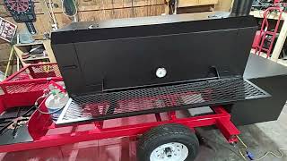 My smoker trailer build Nearly done [upl. by Eihtur]