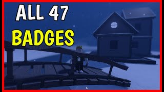 How to get ALL 47 BADGES in WRITE A LETTER Roblox tutorial 2024 [upl. by Lleruj]