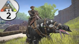 ARK Survival Evolved  PHIOMIA TAMING  S2E2  Lets Play Gameplay [upl. by Maure414]