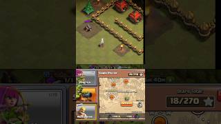 Level 7 archer vs level 1 canon  Goblin maps  Clash of Clans [upl. by Eeryn]