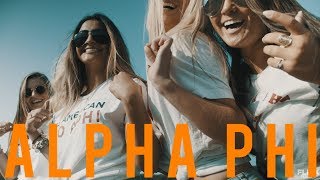 Sorority Recruitment Video ALPHA PHI MIAMI UNIVERSITY [upl. by Anthiathia]