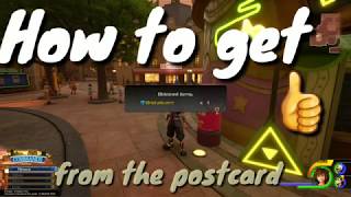 Kingdom Hearts 3 Post Card Tutorial for Orichalcum [upl. by Assert]