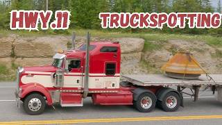 Northern Ontario Truck Spotting  New Liskeard [upl. by Bloomer]