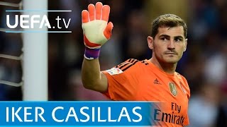 Iker Casillas Real Madrid highlights [upl. by Idrahs]