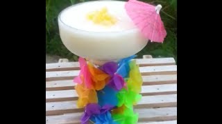 How to make a Virgin Nonalcoholic Pina Colada smoothie  99 CENTS ONLY store recipe [upl. by Lainey]