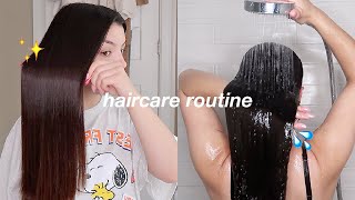 My Haircare Routine Throughout The Week For Long amp Healthy Hair [upl. by Aihcrop]