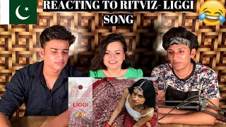 Ritviz  Liggi Official Music Video  PAKISTANIS REACTION [upl. by Etnoval670]