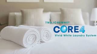 Core4 Vivid White Laundry System by TMAChemnet Systems [upl. by Vladimar134]