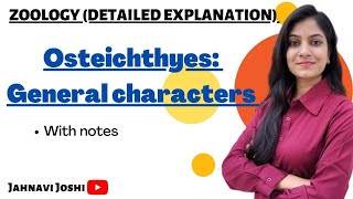 Characteristics of Osteichthyes Notes Bsc 2nd year Zoology [upl. by Lorou]