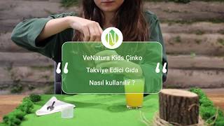 VeNatura Kids Çinko Takviye Edici Gıda Nasıl Kullanılır [upl. by Neellok]