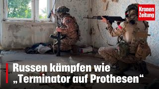 Soldaten packen aus Russen kämpfen wie „Terminator auf Prothesen“  kronetv NEWS [upl. by Ahras]