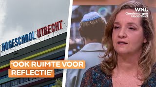 Holocaustlezingen Hogeschool Utrecht na ophef van start ‘Woord Israël gaat niet vallen’ [upl. by Suicul]