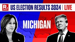 US Election Results 2024 LIVE Michigan Presidential Election 2024 Results  US Election 2024 [upl. by Niltiak]