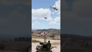 STINGER SHOT DOWN ATTACK HELICOPTERARMA 3 GAMEPLAY  Military Simulation short [upl. by Klenk]