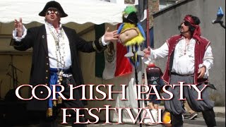 LIve Cornish Pasty Festival Cornwall Pirateers performing the Cornish Pastie Song [upl. by Akeme751]