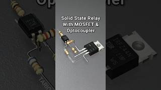 Solid State Relay Using IRFZ44N Mosfet [upl. by Shulman]