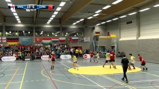 World Korfball Championships 2015  England v China  Extended Highlights [upl. by Dittman271]