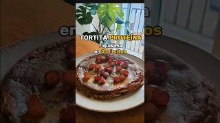 Tortita Proteica en 2 Minutos ⏱️ [upl. by Templia]