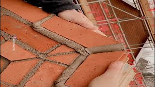 Site Bricklaying Putting a Mix In Sand and Cement Labouring Skills [upl. by Asselem]