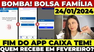 ⚠️COMUNICADO IMPORTANTE para QUEM RECEBE BOLSA FAMÍLIA QUEM VAI CONTINUAR RECEBENDO em FEVEREIRO [upl. by Ycram719]