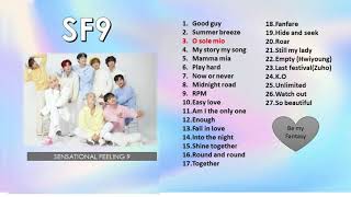 SF9 PLAYLIST BEST SONGS 2021  SF9 MEJORES CANCIONES [upl. by Nyrmac]