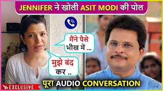 Jennifer Mistrys Explosive Interview On Allegation Made By Asit Modi Payment Issue Mental Torture [upl. by Dikmen]